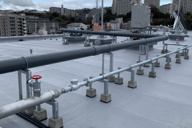 新築マンション配管工事