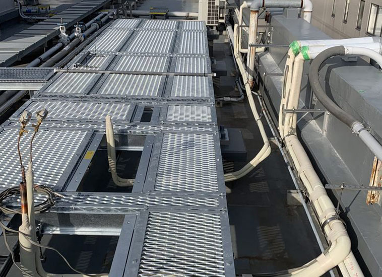 基礎工事・足場工事・設備架台工事