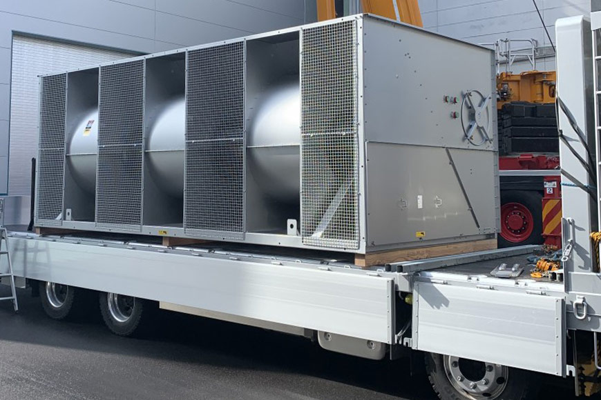 ユニット方式で低コスト・短納期を実現