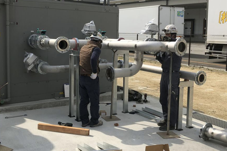 多くの工事を一括施工